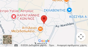 Location of business on map