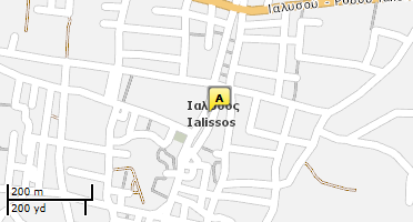 Location of business on map