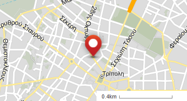 Location of business on map