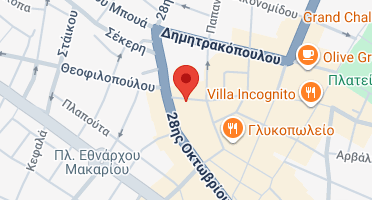 Location of business on map