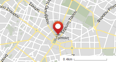 Location of business on map