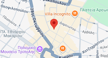 Location of business on map