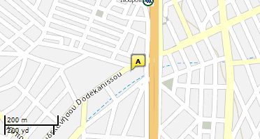 Location of business on map