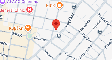 Location of business on map