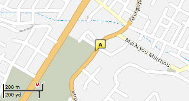 Location of business on map