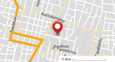 Location of business on map