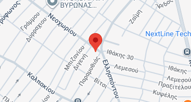 Location of business on map