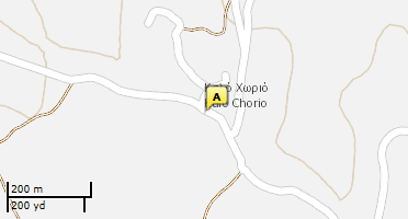 Location of business on map
