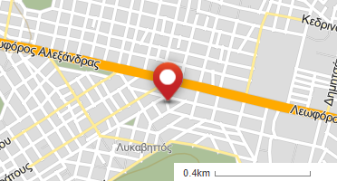 Location of business on map