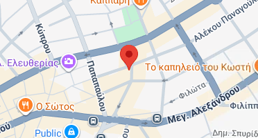 Location of business on map