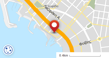 Location of business on map