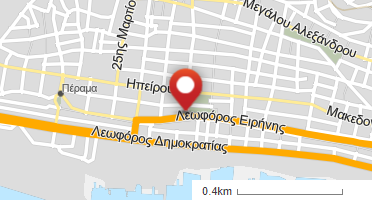 Location of business on map