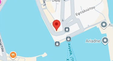 Location of business on map