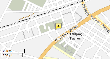 Location of business on map