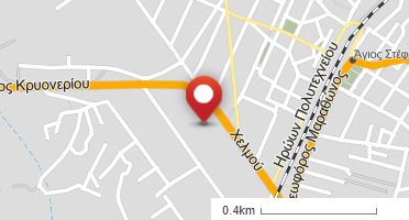 Location of business on map