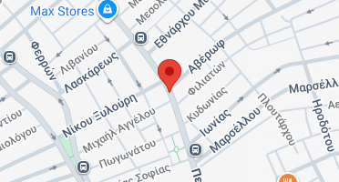 Location of business on map