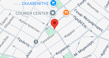 Location of business on map