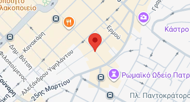Location of business on map
