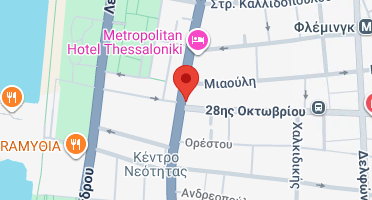 Location of business on map