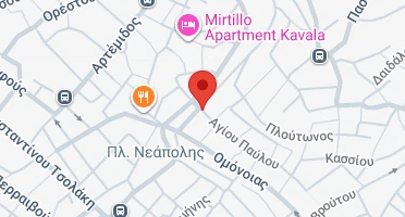 Location of business on map