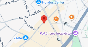 Location of business on map