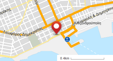 Χάρτης και σημείο της επιχείρησης
