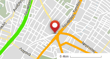 Location of business on map