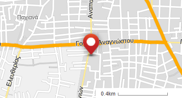 Location of business on map