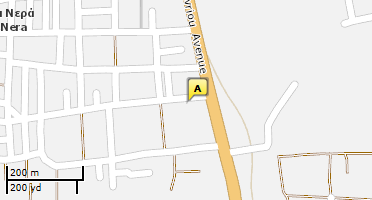 Location of business on map