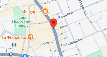 Χάρτης και σημείο της επιχείρησης
