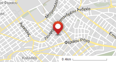 Location of business on map