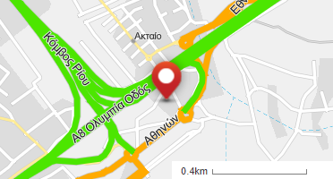 Location of business on map