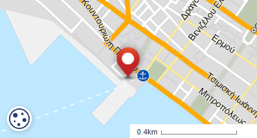 Location of business on map