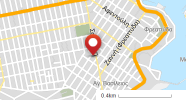 Location of business on map