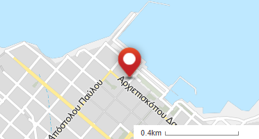 Location of business on map