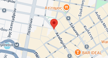 Location of business on map