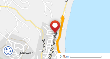 Location of business on map