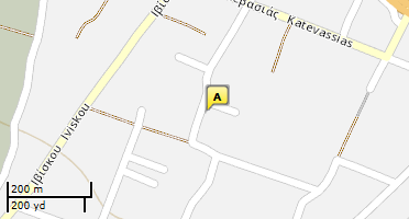 Location of business on map