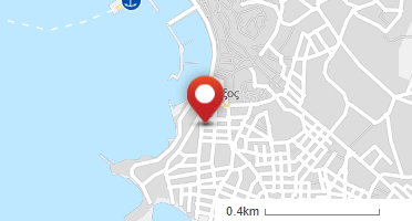 Location of business on map