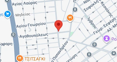 Location of business on map