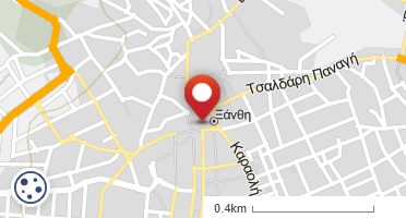 Location of business on map