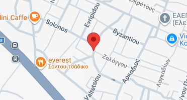 Location of business on map