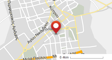 Location of business on map