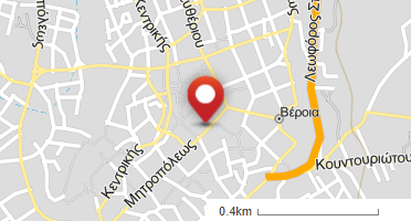 Location of business on map
