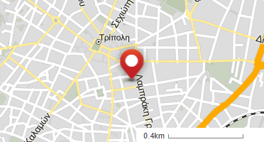 Location of business on map