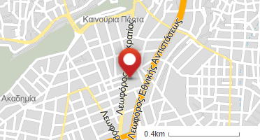 Location of business on map