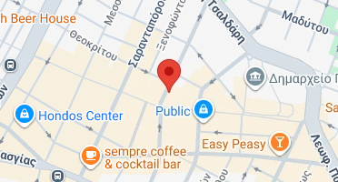 Location of business on map