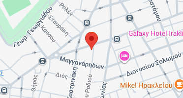 Location of business on map