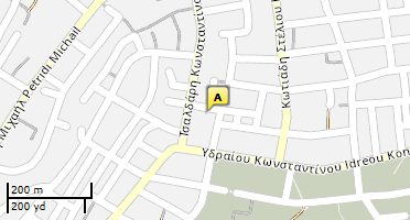 Location of business on map