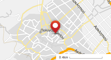 Location of business on map